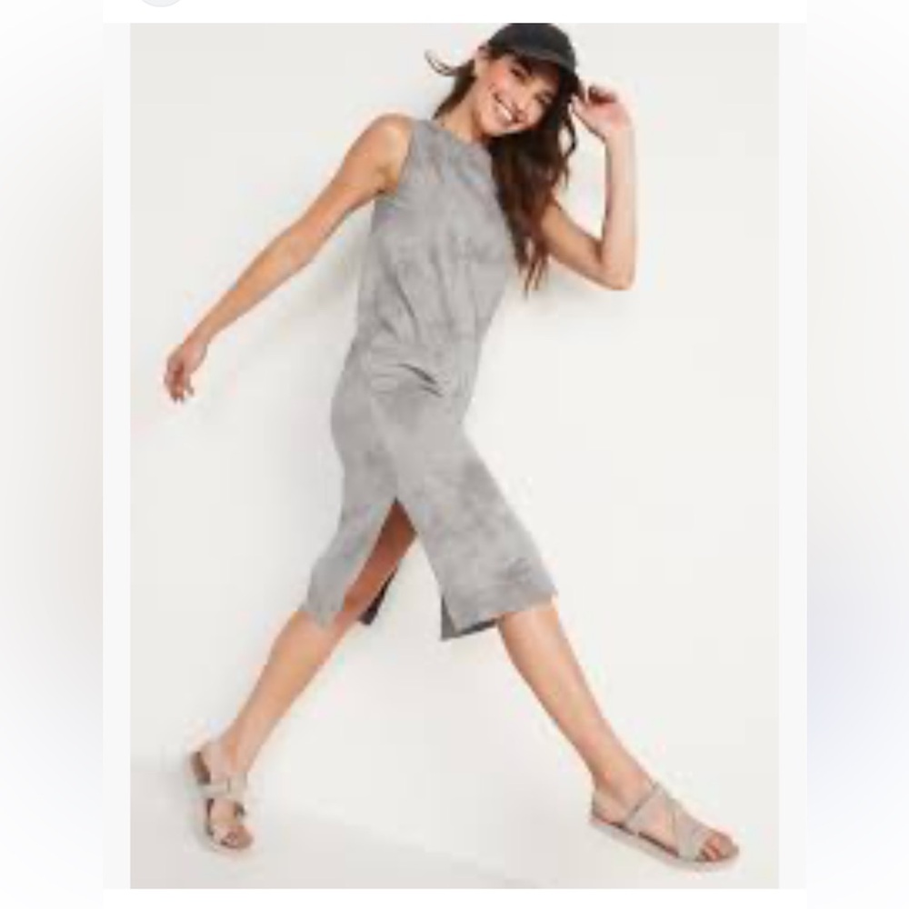Old Navy Vintage Tie dye Sheath Midi Dress-β NWT-retail 39